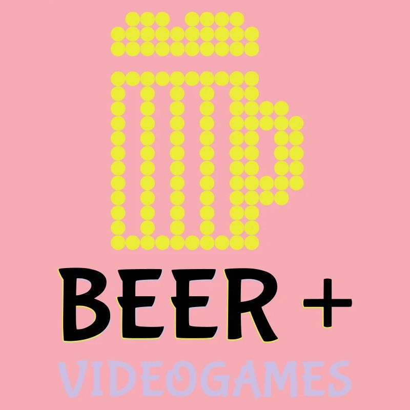 Pixel-Bier-Videospiele
