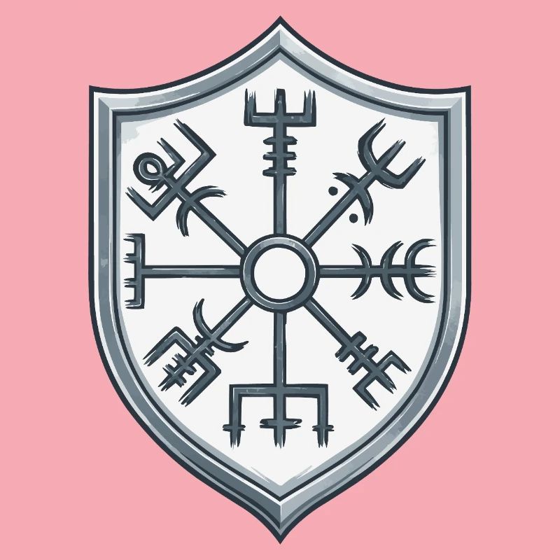 Vegvisir Shield Symbolism