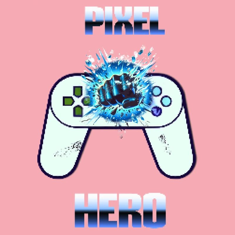 Pixel Hero - Retro Gaming Controller