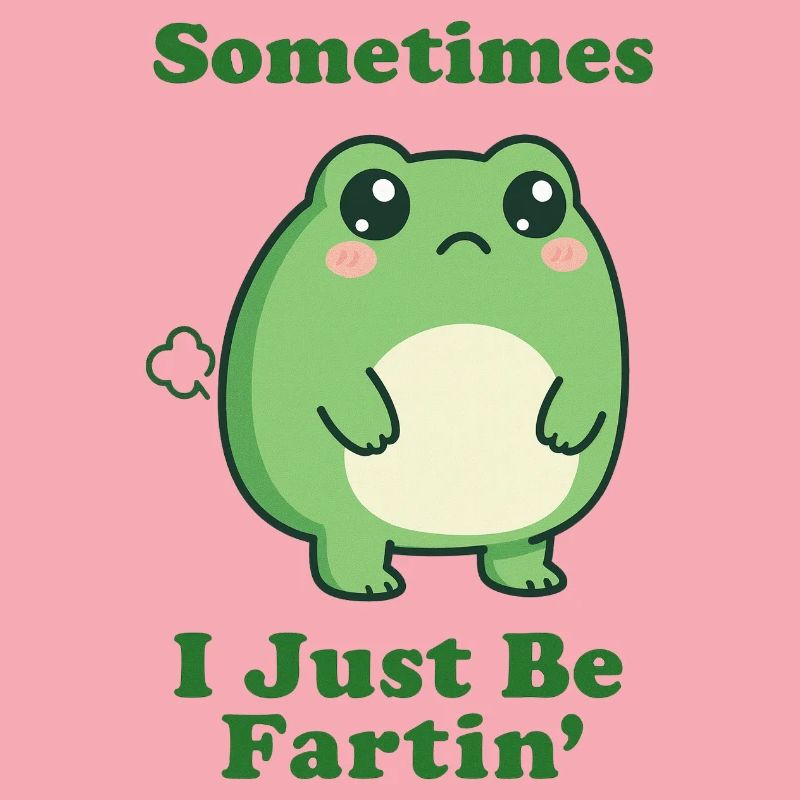 Manchmal bin ich einfach nur Furzfrosch