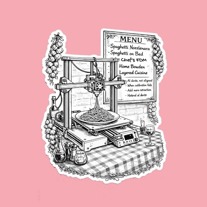 Spaghetti 3D Printer