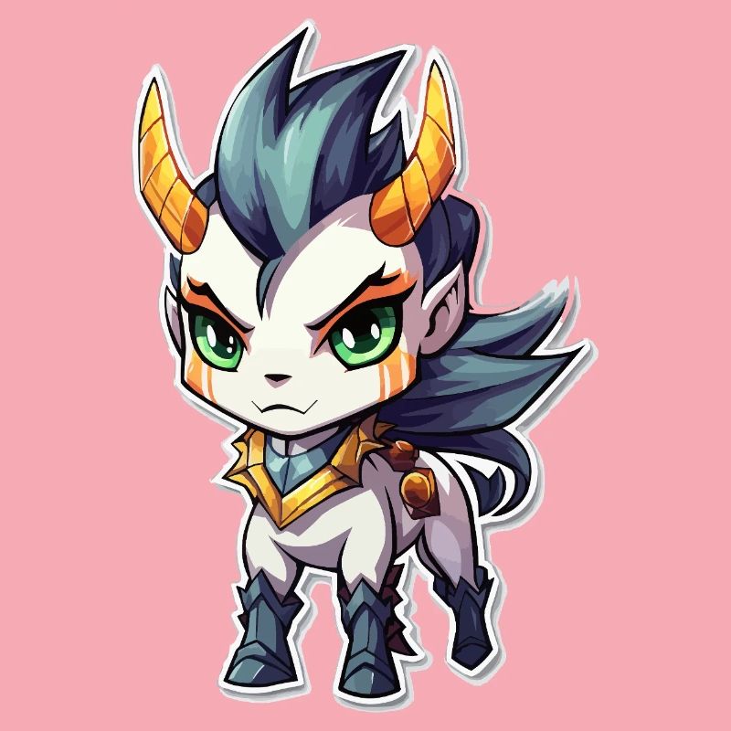Chibi Dämonenpferd
