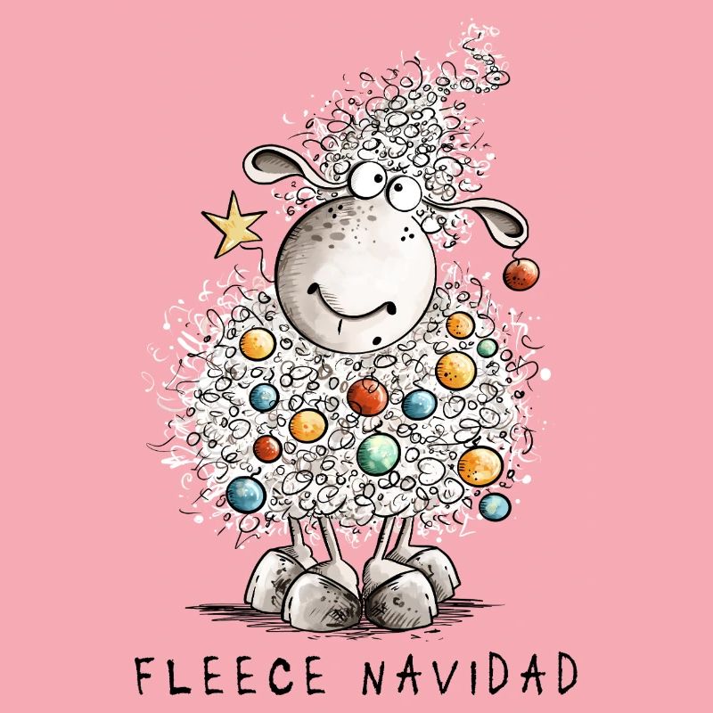 Moutons de dessin animé Navidad Navidad moutons de dessin animé