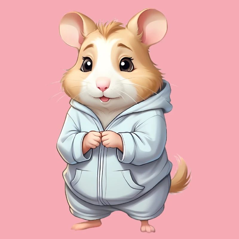 Cuddly Hero Hamster Pull à capuche