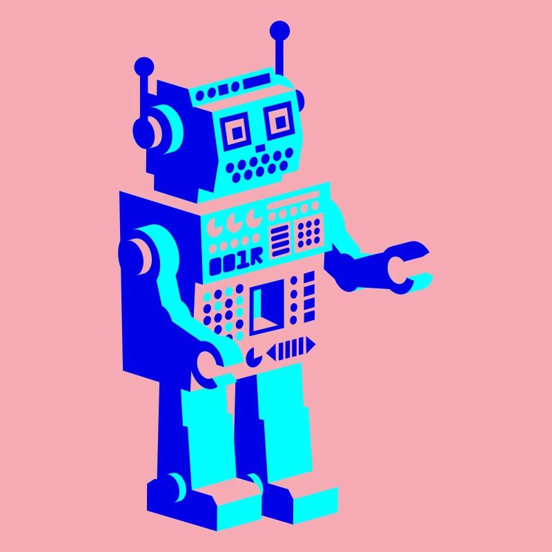 robot robot rétro