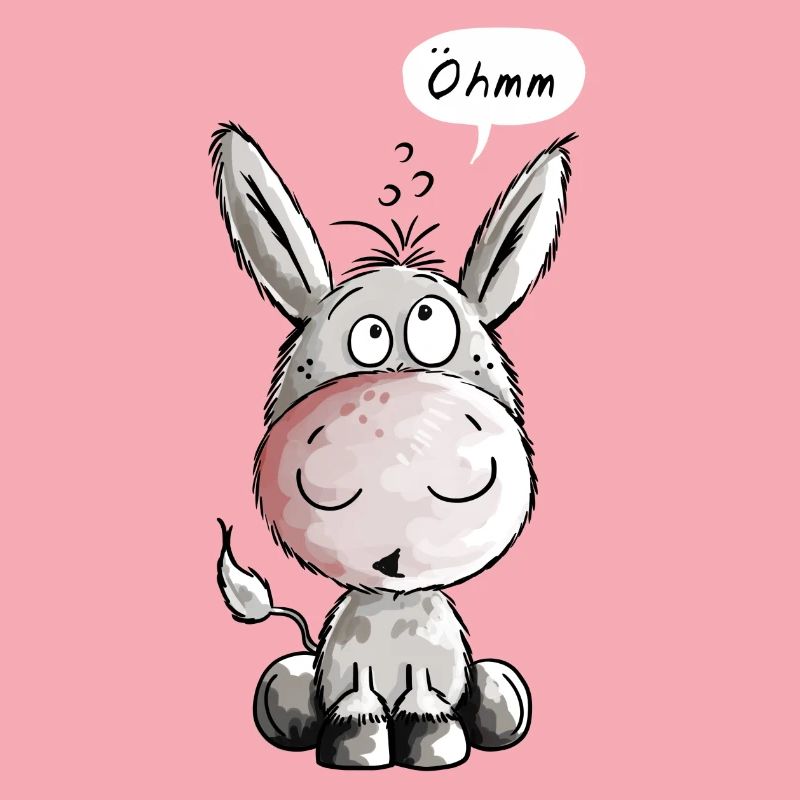 Öhmmm Esel - Eselchen - Comic - Tiere