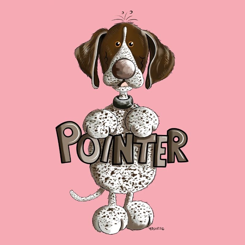 Happy German Shorthaired Pointer