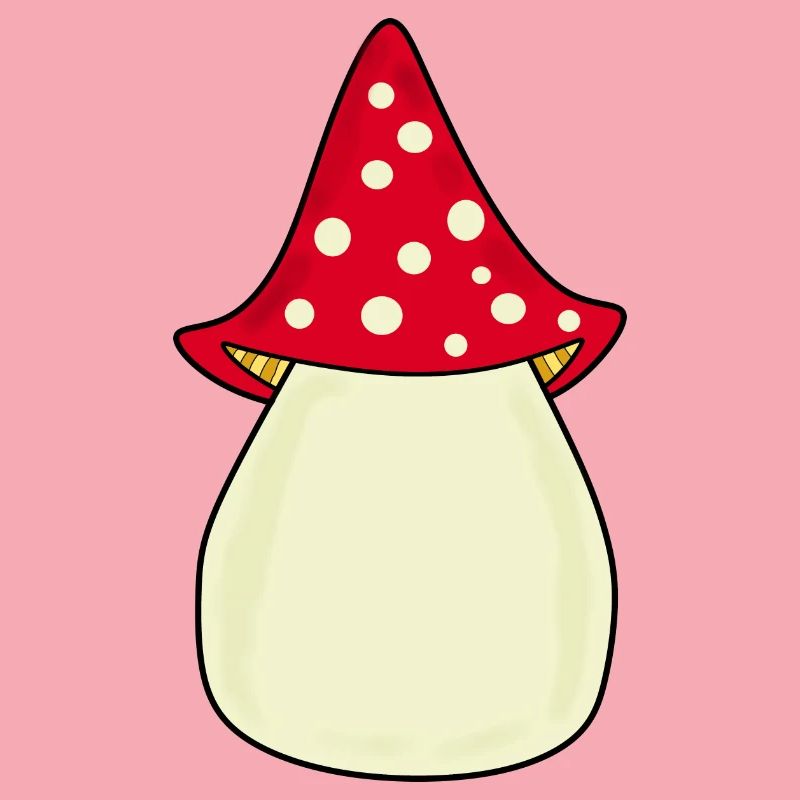 Mushroom Toadstool Pattern Personalizable Gift