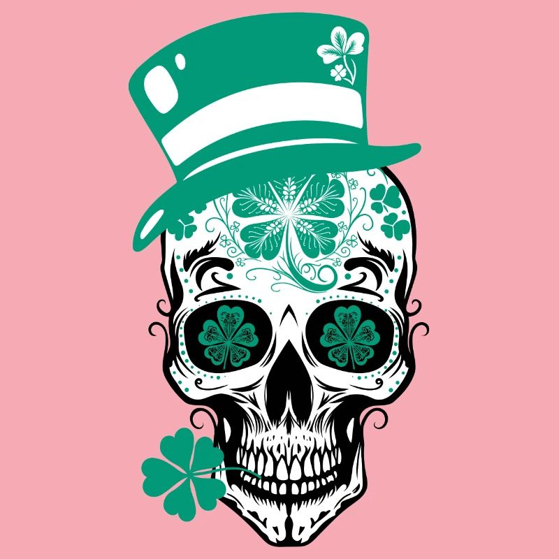 Sugar Skull St Patrick's Day