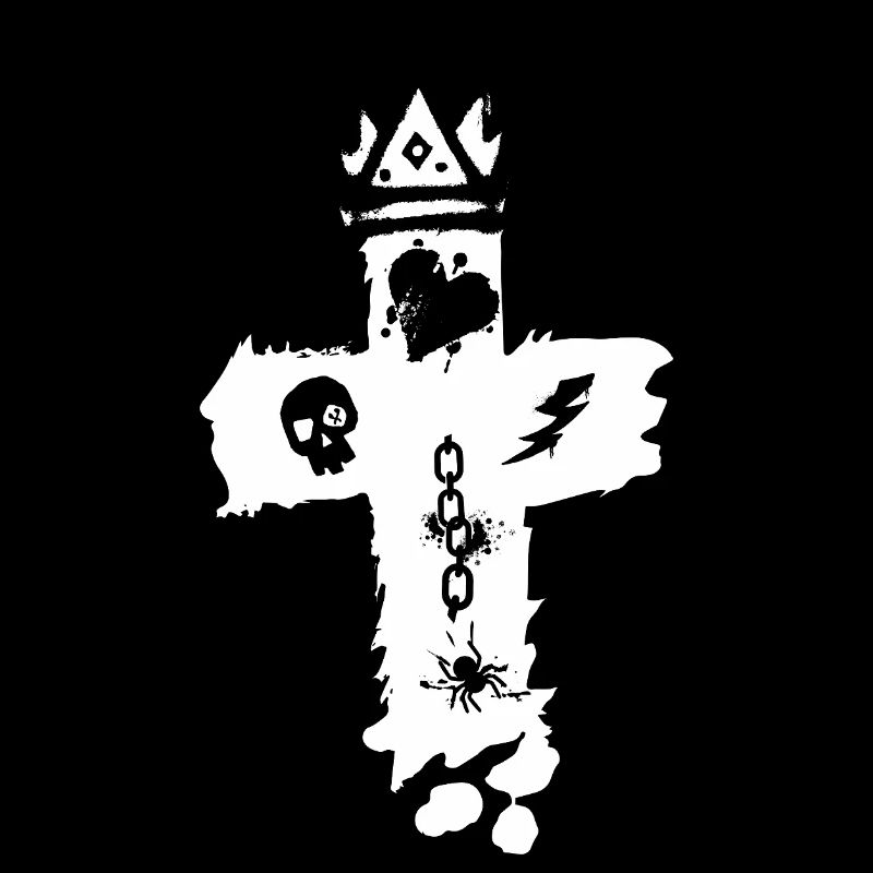 Style de rue graphique avec des éléments gothiques