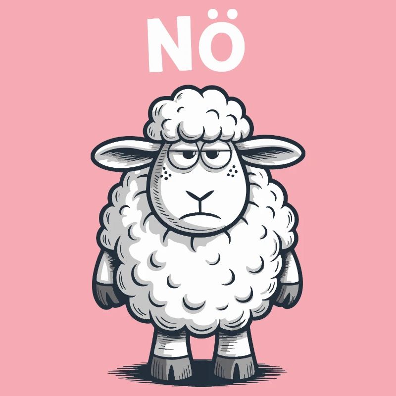 Lower Austria – Grumpy Sheep Humor Design