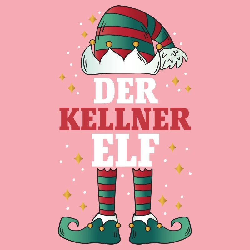 Weihnachten Der Kellner Elf