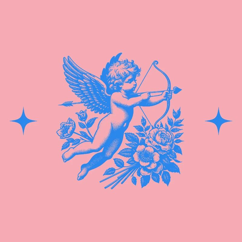 Blaue Blume Amor