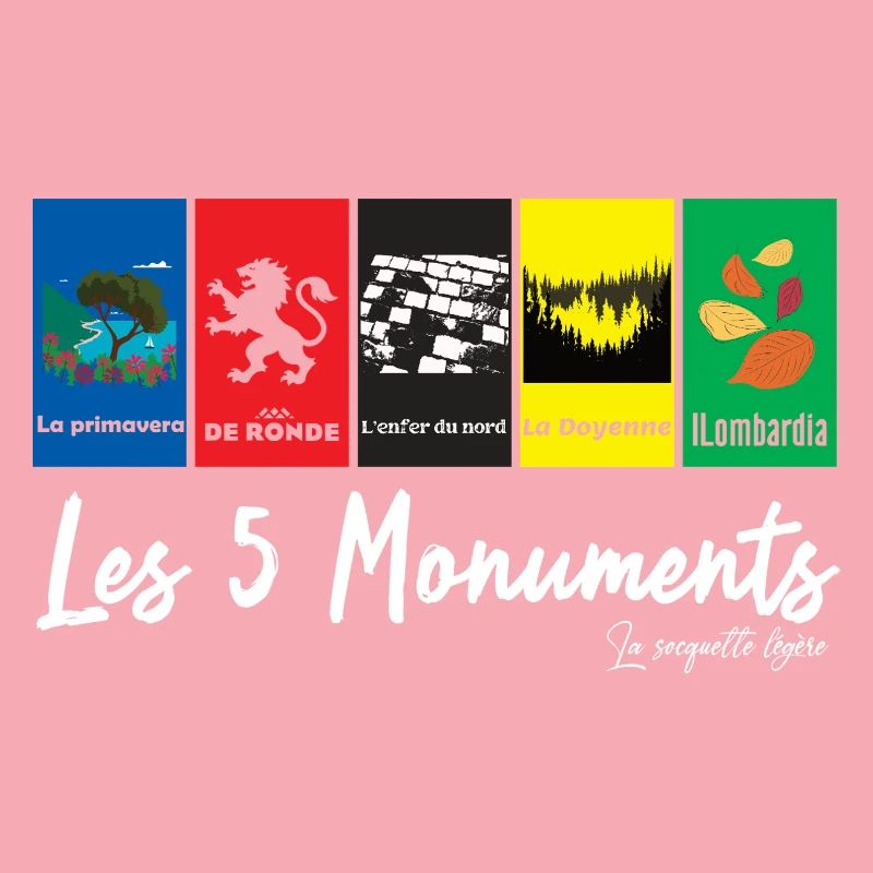 Die 5 Monumente - Radrennen