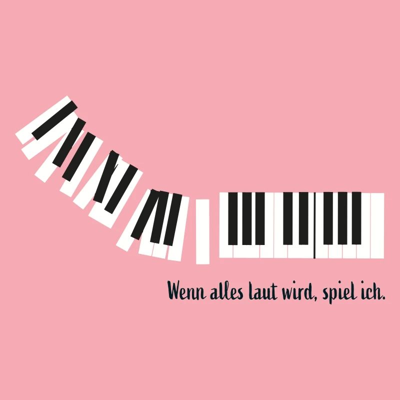 Wenn alles laut wird, spiel ich.