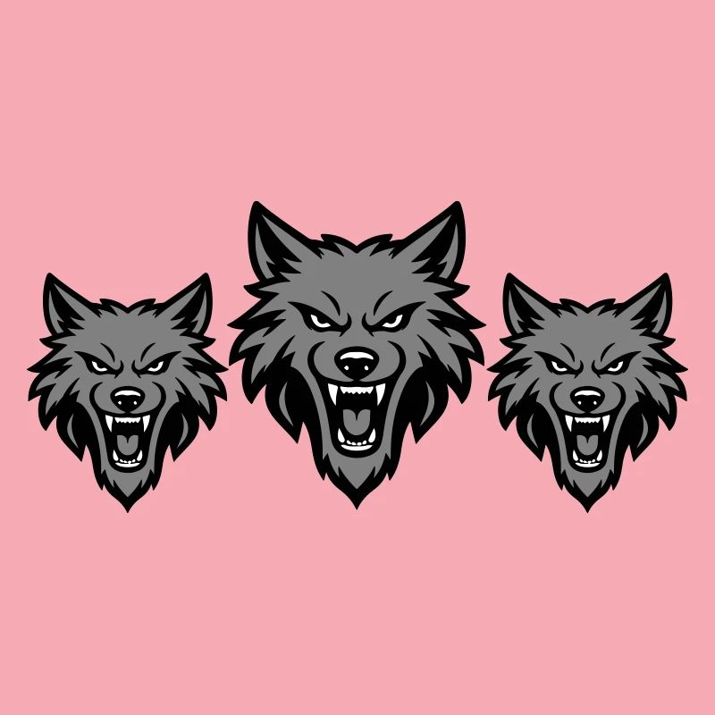 Meute d’équipe de loups