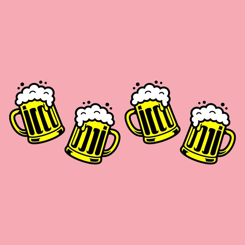 Bier Bierkrug Prost Comic