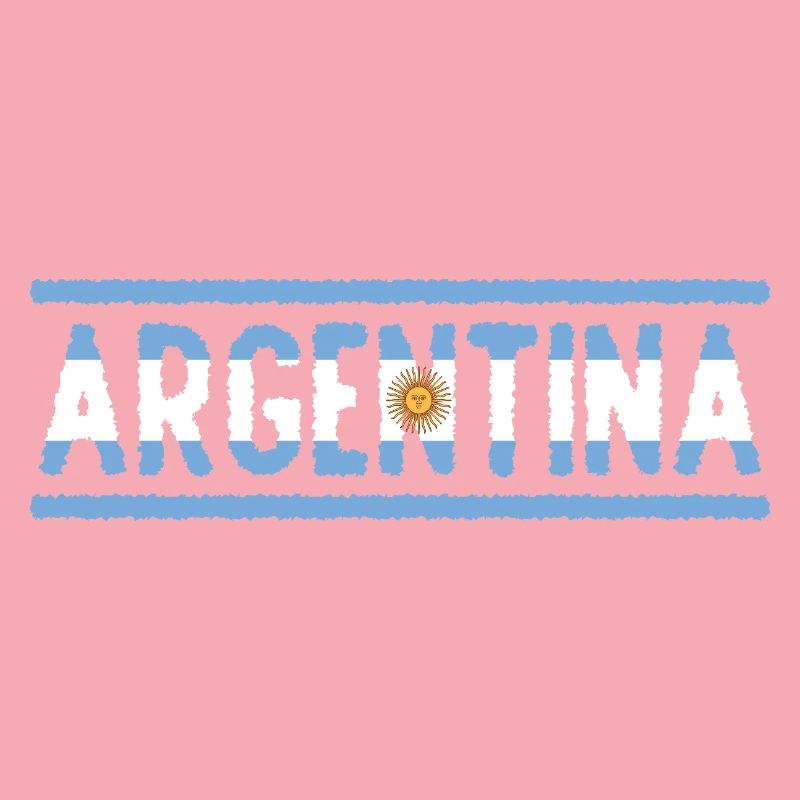 Texte du drapeau argentin Design vieilli de la Sun Pride