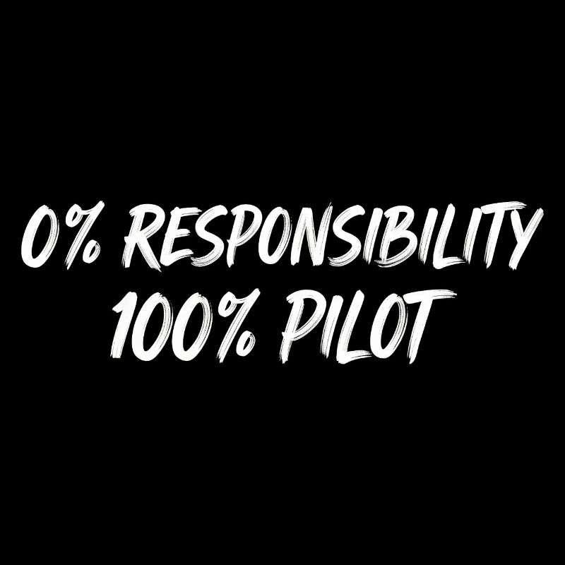 0% Responsibility 100% Pilot
