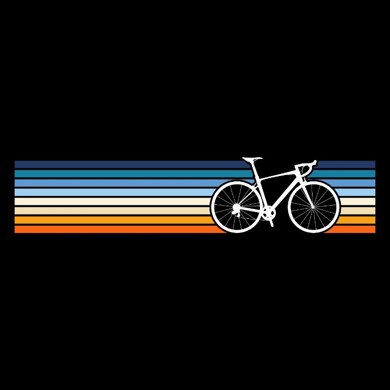 Retro Bicycle Beach Sunset Design