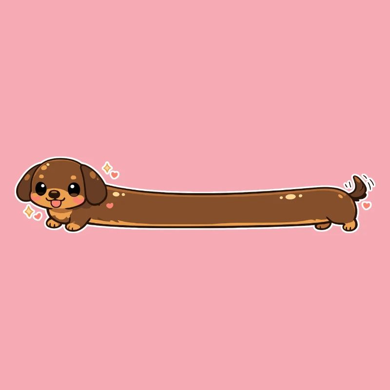 Long, teckel mignon