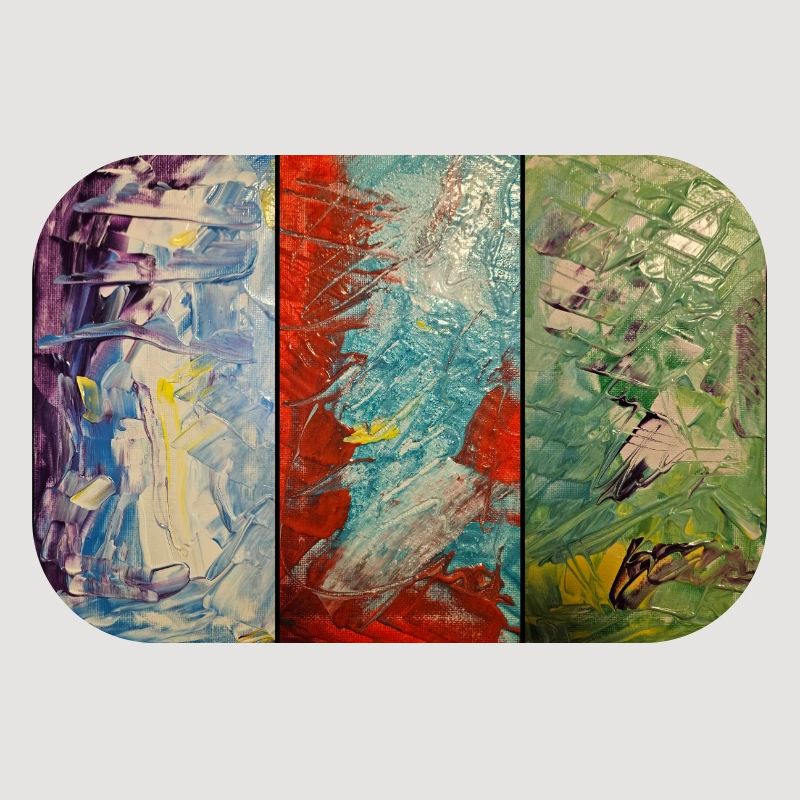 Triptych Color Flow
