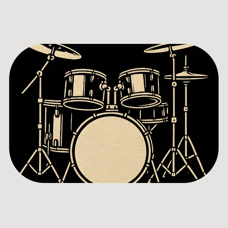 Illustration de batterie Black Silver