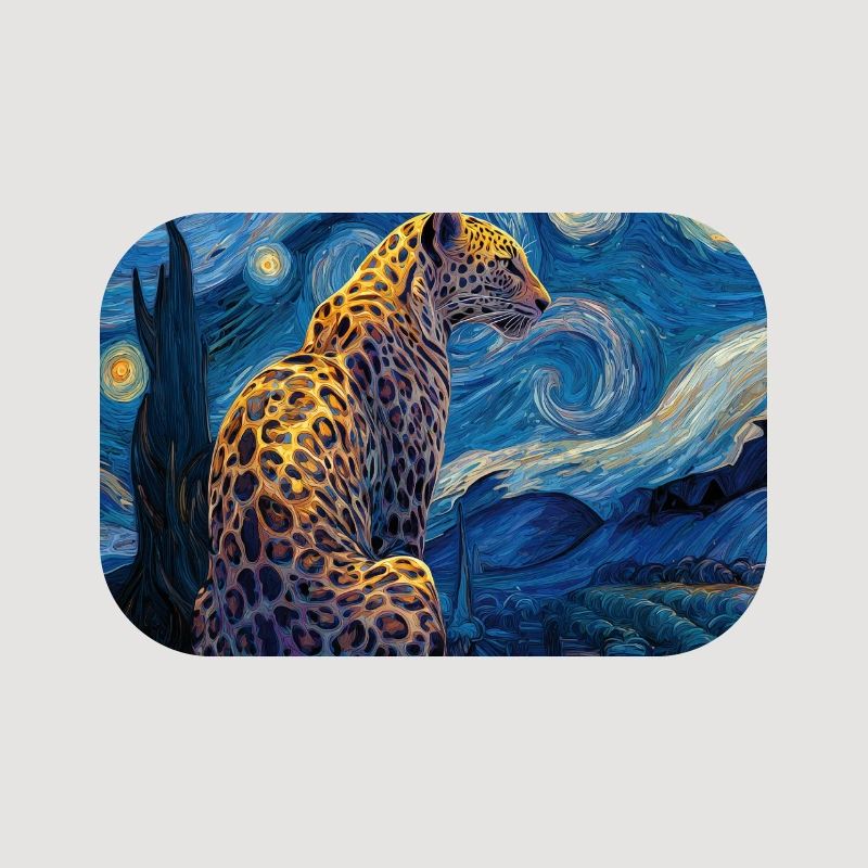 Leopard Van Gogh