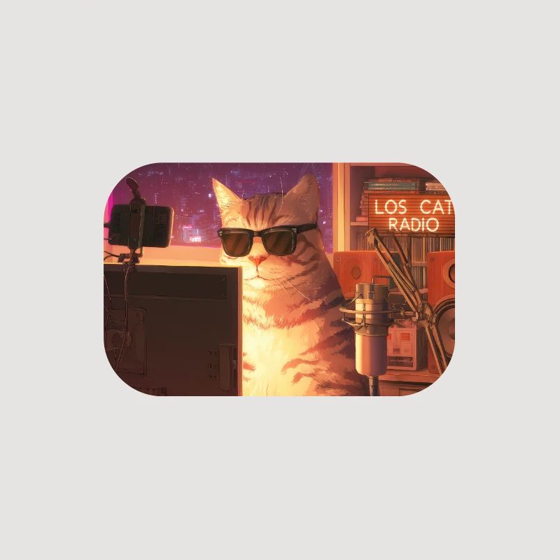 Cat Stream Neon Studio