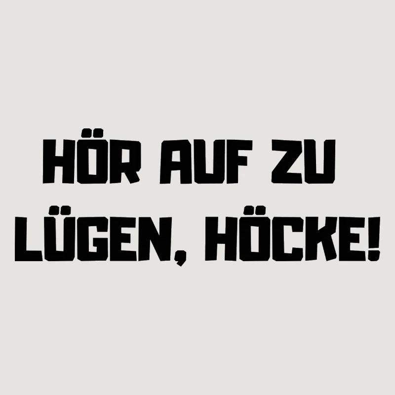 Stop Lying – Protest Slogan against AfD