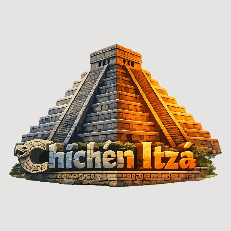 Serpent pyramidal de Chichen Itza