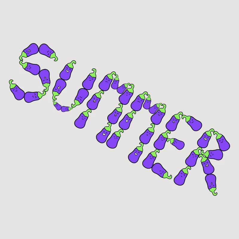 Sommer-Auberginen