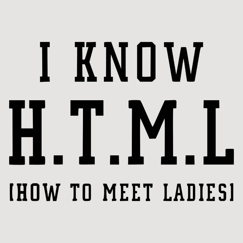 Je connais le HTML
