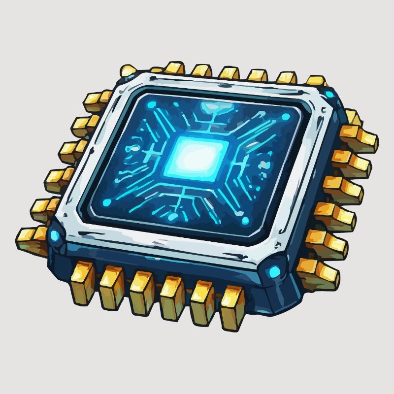Luminous Microchip Digital Core