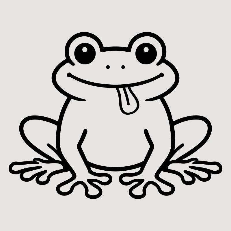 Toad Comic Frog