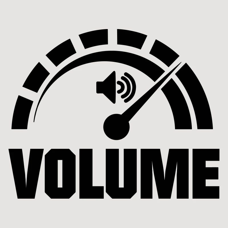 Volume knob pointer