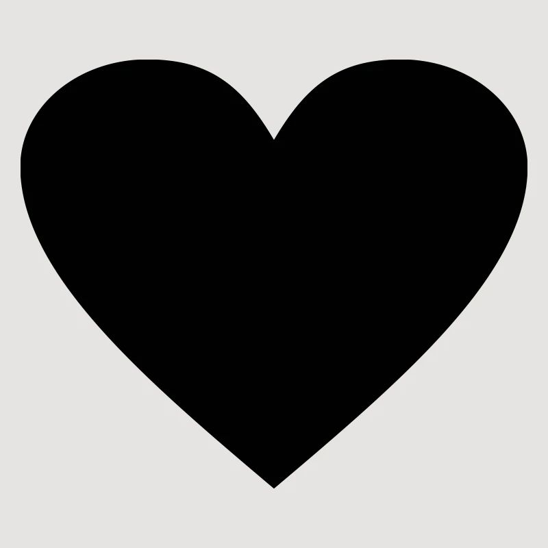 Schwarzes Herz Awesomeelement