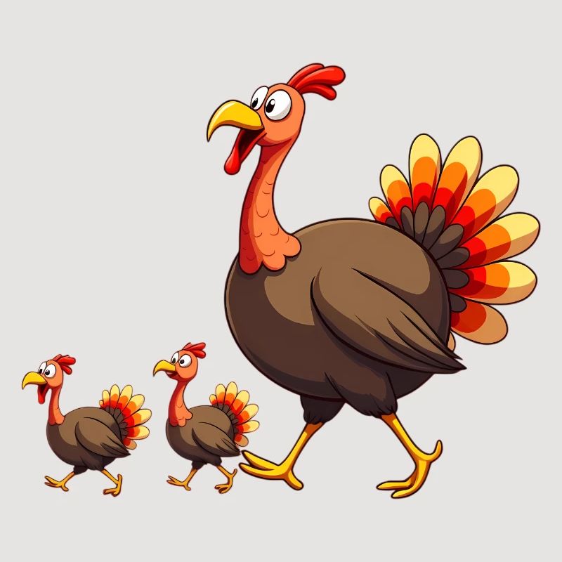 Bébé dinde de Thanksgiving