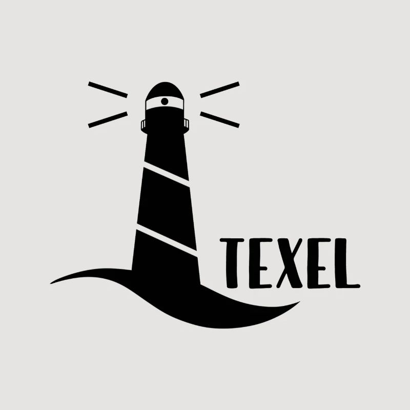 Lighthouse Texel (black)