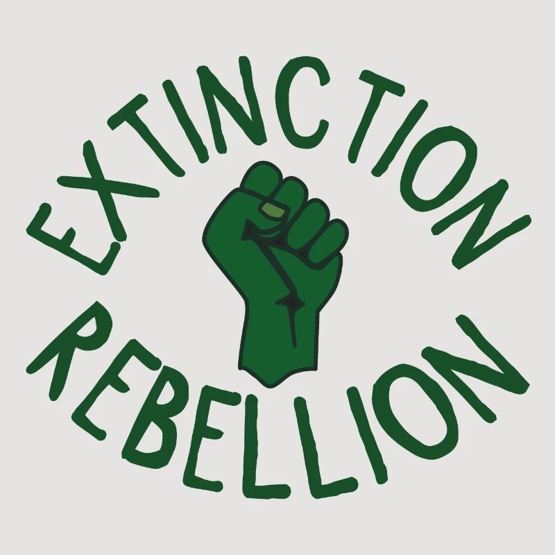 Extinction Rebellion Faust vert