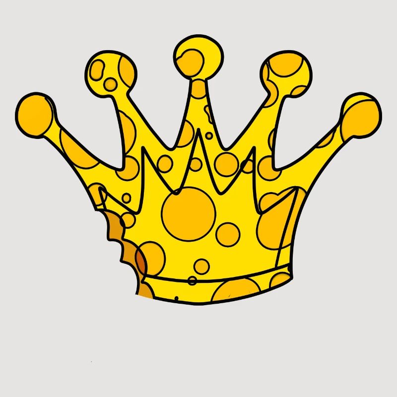 Krone Symbol Käse