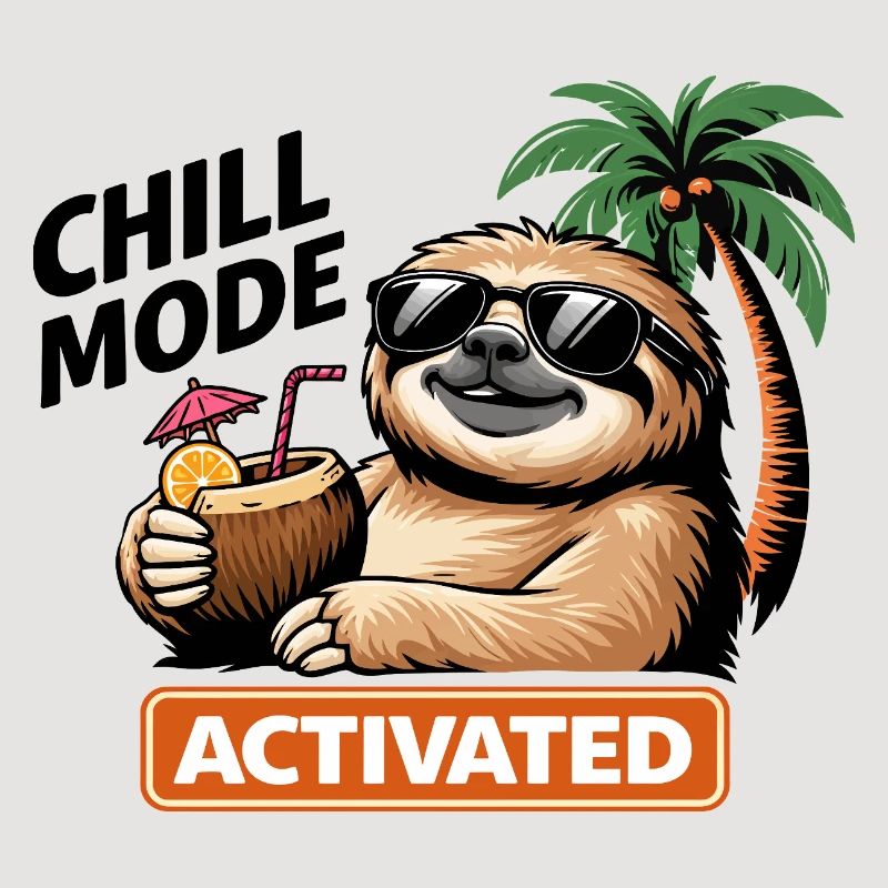 Tropical Sloth Activated Vibes