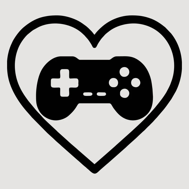 Heart Retrogaming – Conception vintage de manette