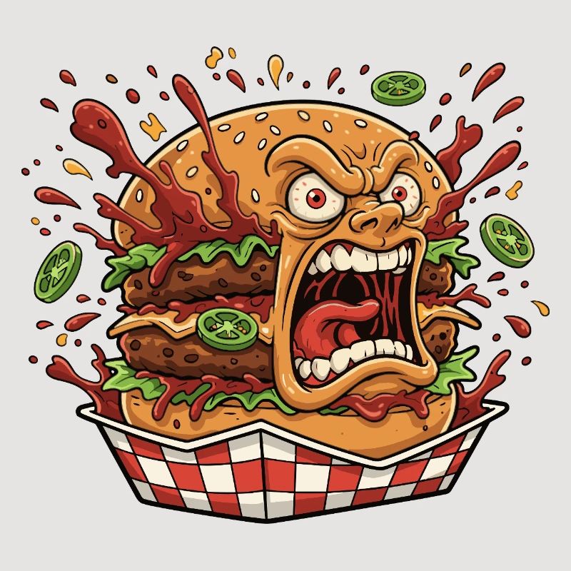 Angry Burger Splash