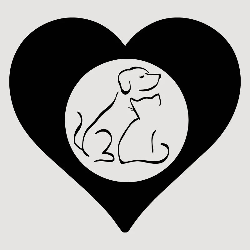 Herz voller Tierliebe Geschenk