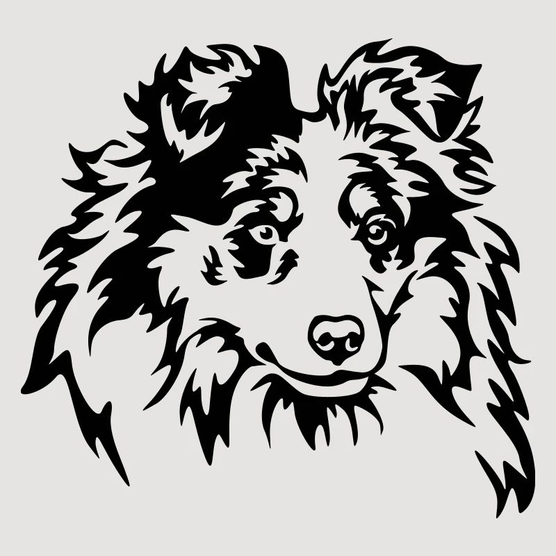 Sheltie Head
