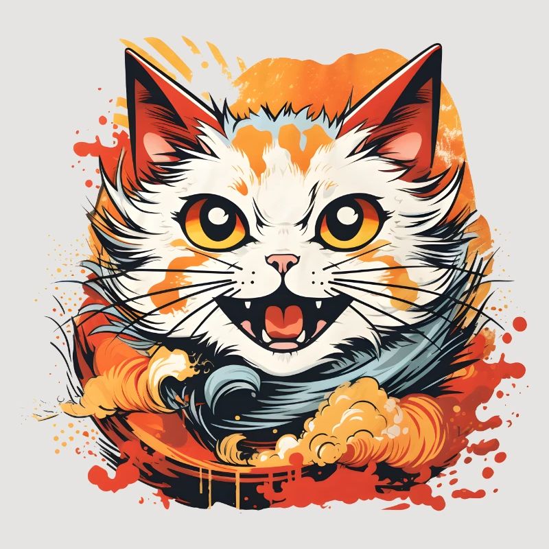 Style d’anime de chat