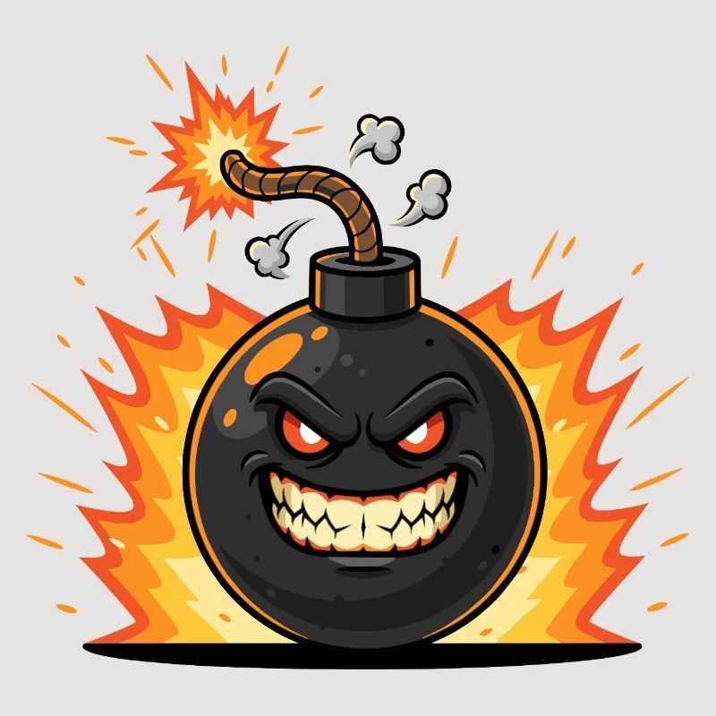 Explosive Grin Bomb