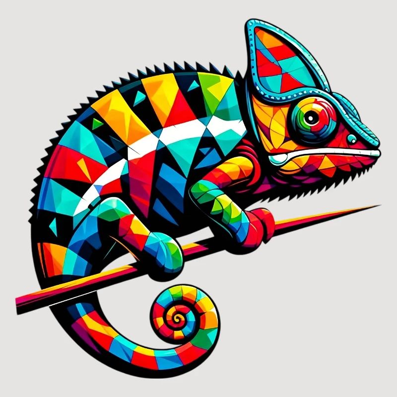 Harlekin Chamäleon