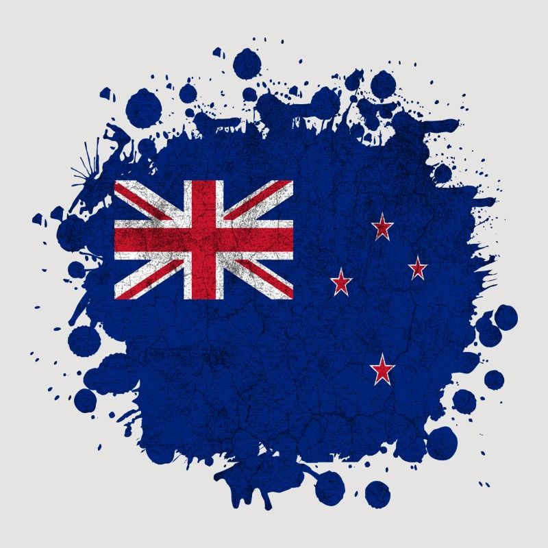 Conception de drapeaux d'éclaboussures vintage de